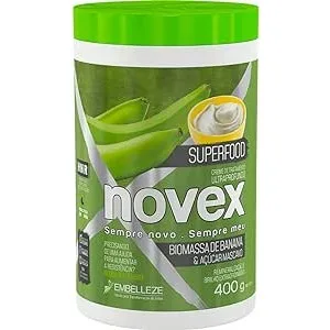 EMBELLEZE NOVEX CR 400G TRAT SFOOD BIOMASSA BANANA