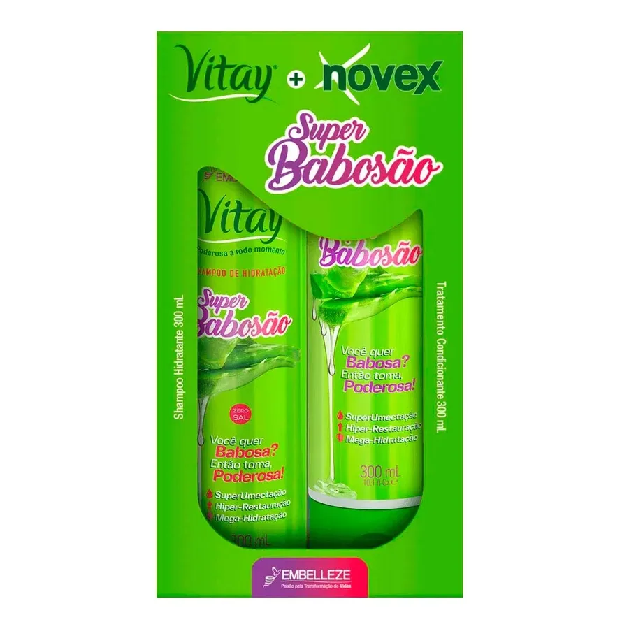 EMBELLEZE NOVEXVITAY KIT SH+COND 300ML BABOSAO