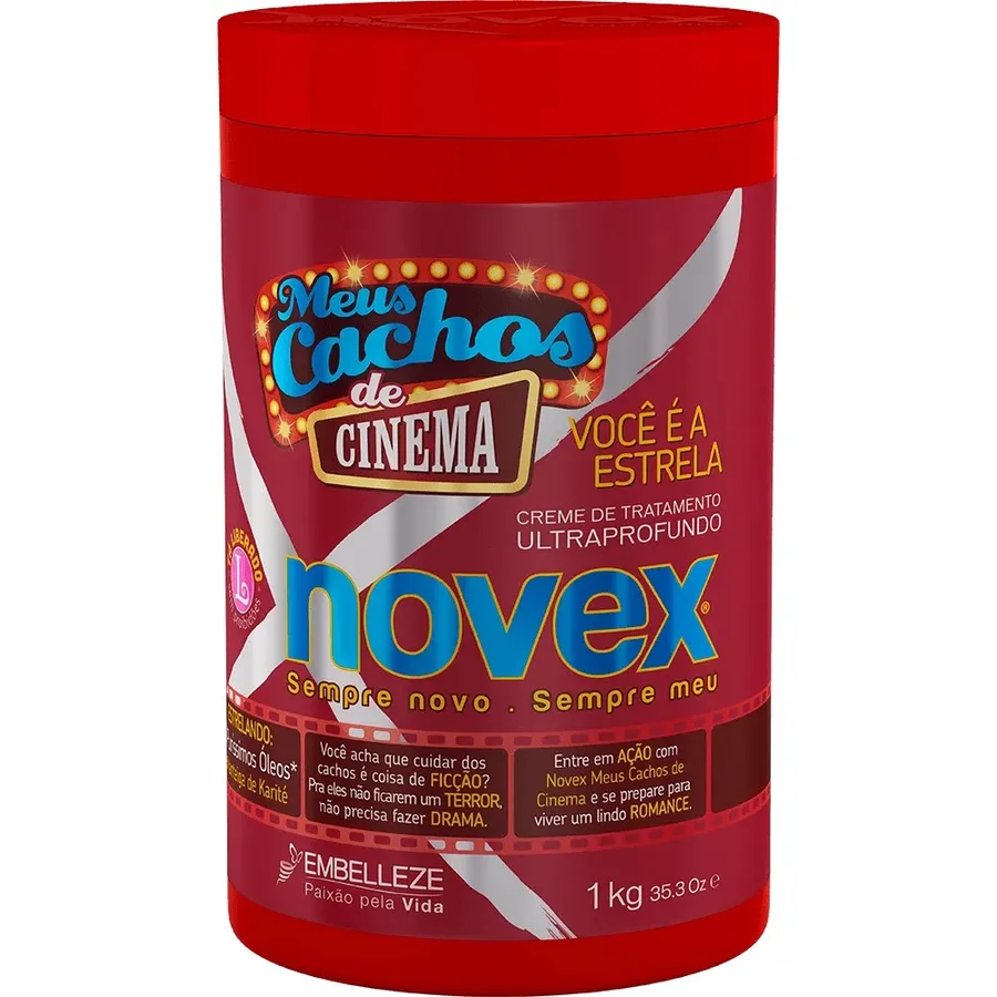 EMBELLEZE NOVEX CR 1KG PENTEAR MEUS CACHOS CINEMA