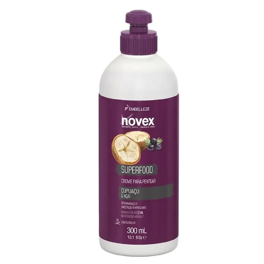 EMBELLEZE NOVEX CR 300ML PENT SUPERFOD CUPUAC ACAI