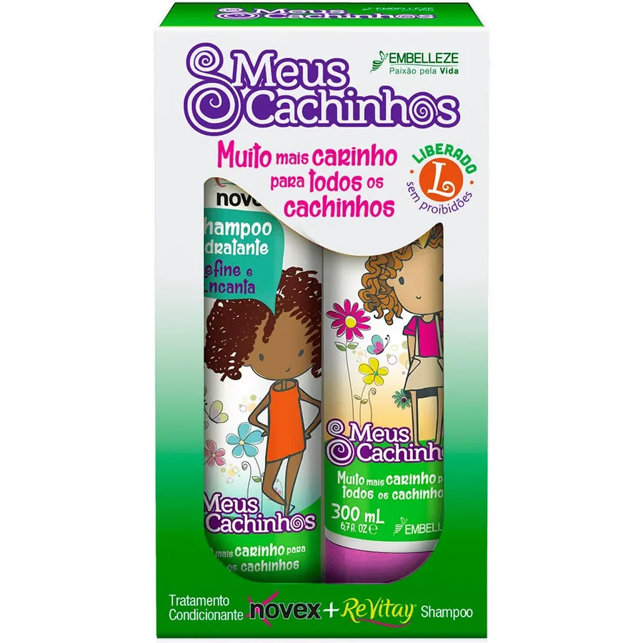 EMBELLEZE NOVEXREVITAY SH+COND 300ML MCACHINHOS