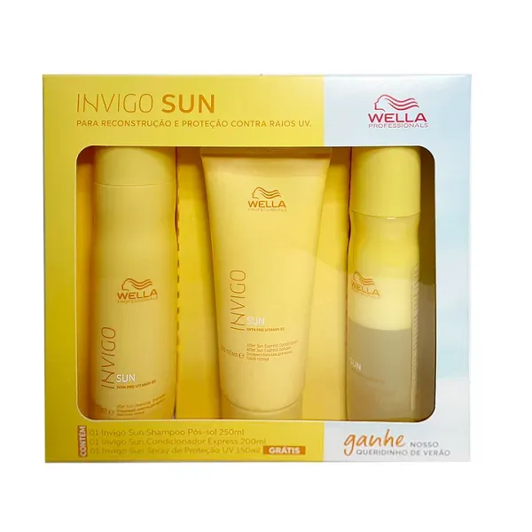 WELLA BP SH 250ML +LEAVE IN 150ML +COND 200ML SUN