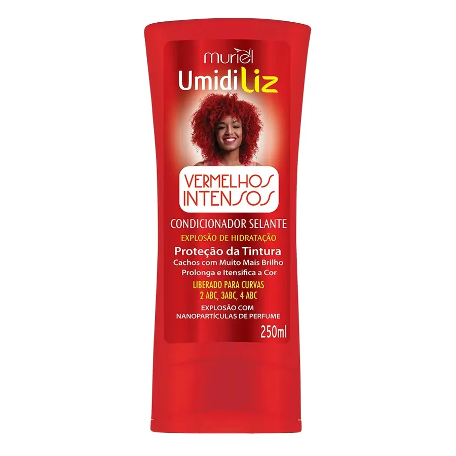 MURIEL COND 250ML LISO VERMELHO