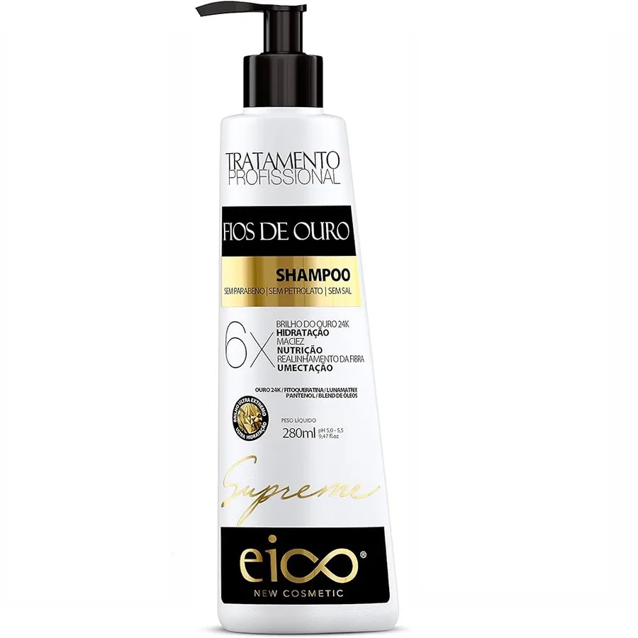 EICO SH 280ML SUPREME FIOS DE OURO
