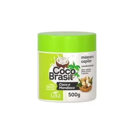 GOTA DOURADA MASC 500G COCO E MANDIOCA