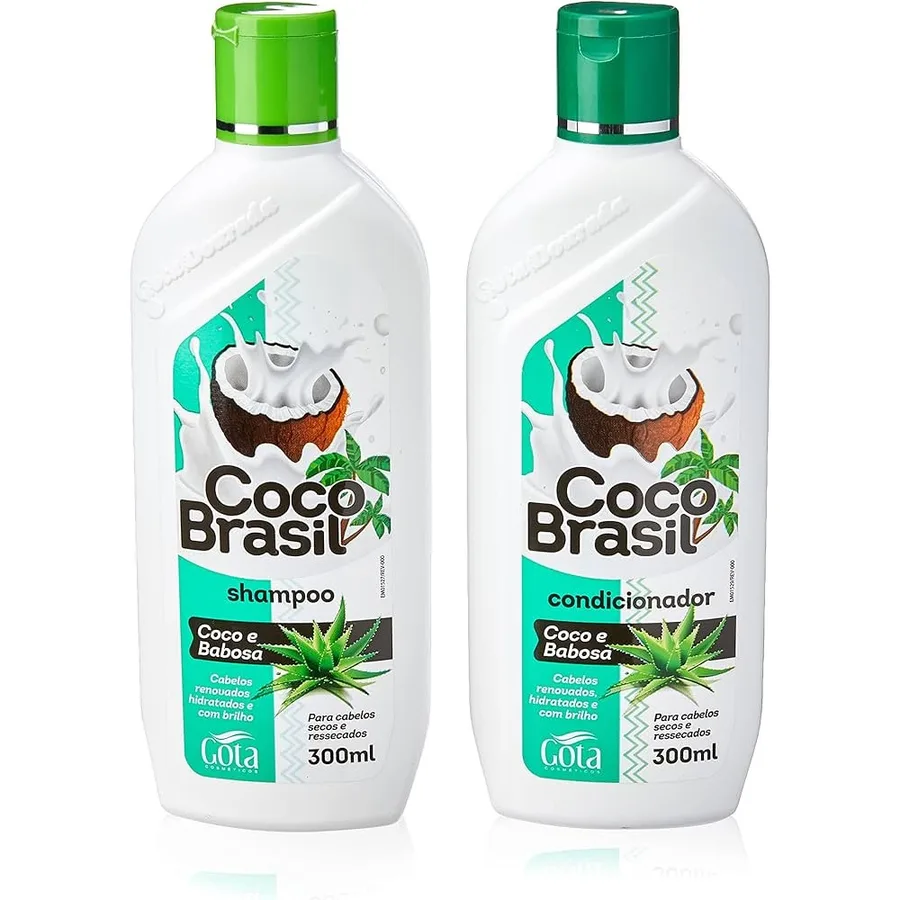 GOTA DOURADA KIT 300ML COCO BRASIL BABOSA