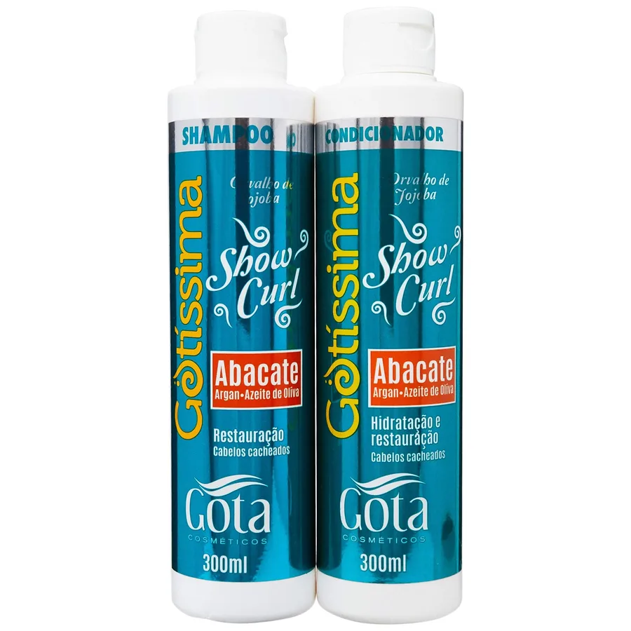 GOTA DOURADA KIT 300ML GOTISSIMA ABACATE ORV JOJ