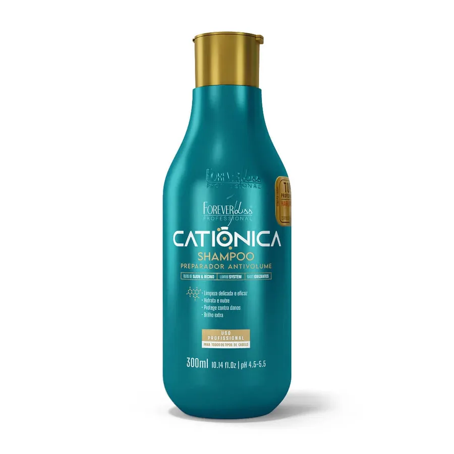 FOREVER LISS SH 300ML CATIONICA CAPILAR