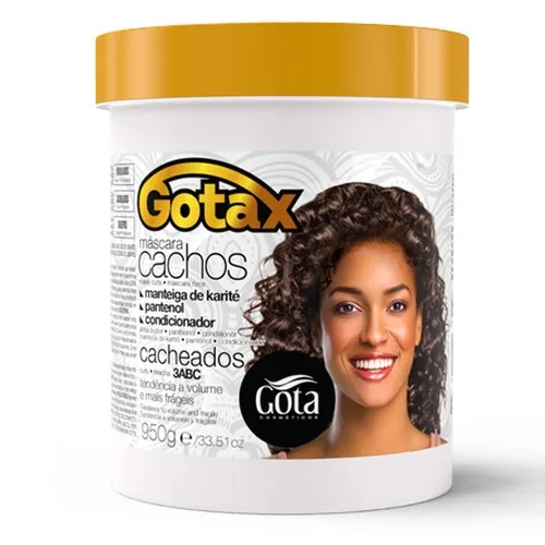 GOTA DOURADA MASC 950G GOTAX CACHOS ONDULADOS
