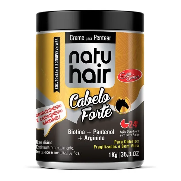 NATUHAIR CR 1KG PENTEAR CABELO FORTE