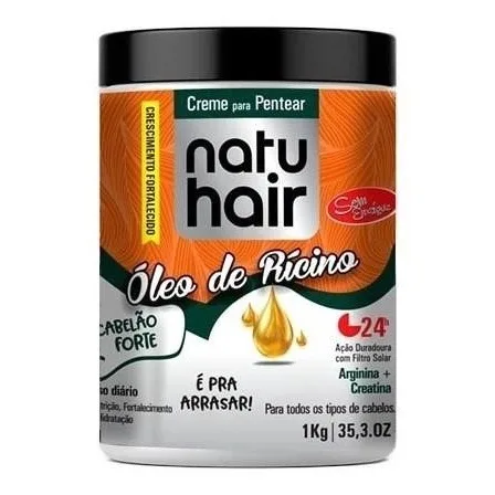 NATUHAIR CR 1KG PENTEAR OLEO RICINIO