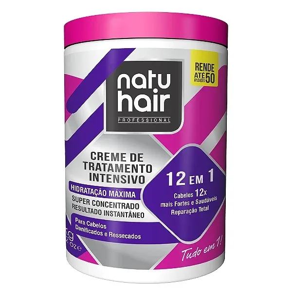 NATUHAIR CR 1KG TRAT INTENSIVO 12X1