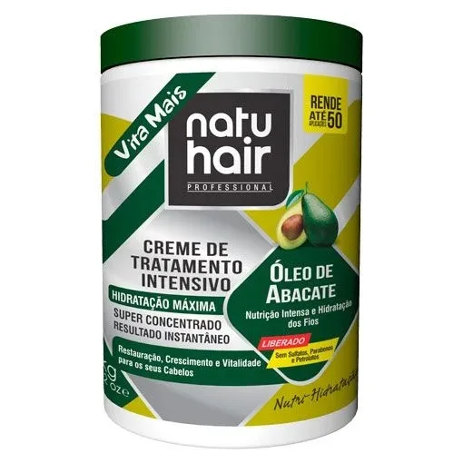 NATUHAIR CR 1KG TRAT INTENSIVO OLEO ABACAT FREE
