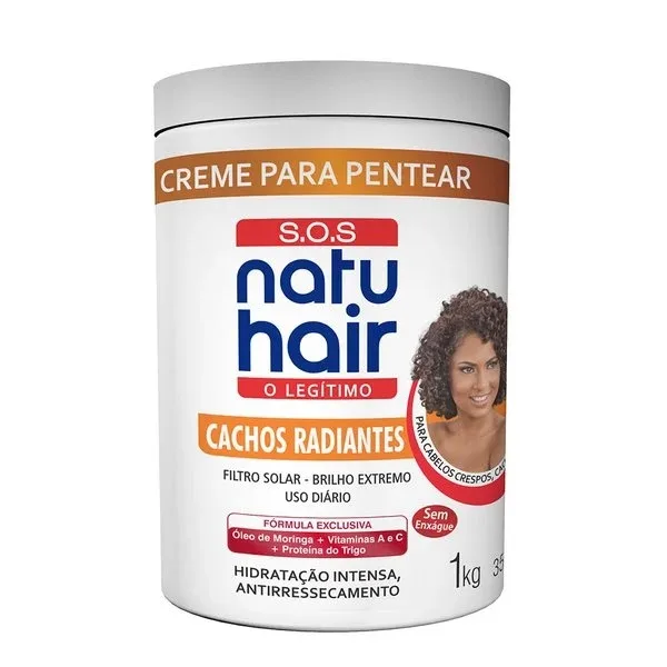 NATUHAIR CR 1KG PENTEAR CACHOS RADIANTES