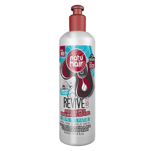 NATUHAIR CR PENTEAR 300ML REVIVE CABELO