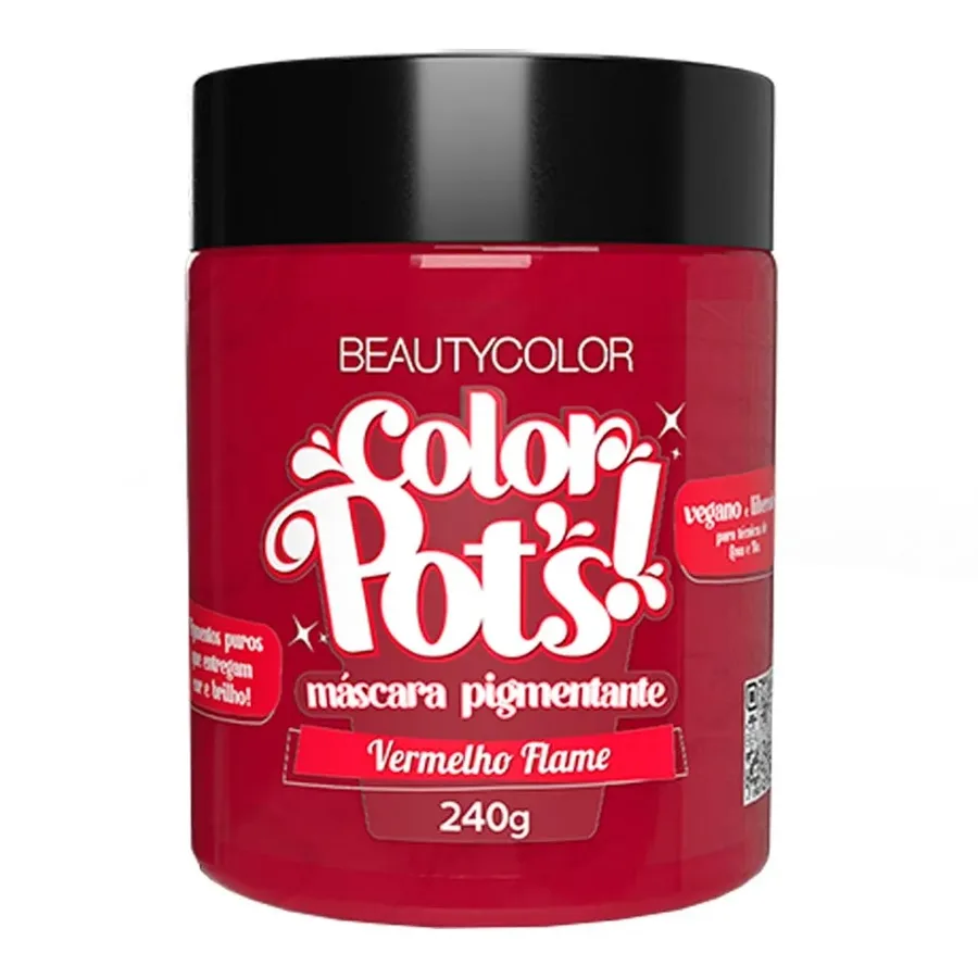 BEAUTY COLOR MASC PIGMENTANTE VERMELHO FLAME