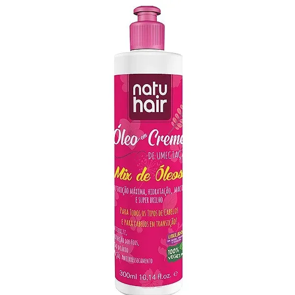 NATUHAIR OLEO 300ML CREME UMECTACAO MIX OLEOS