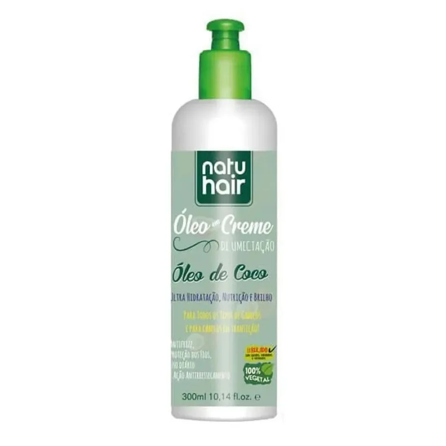NATUHAIR OLEO CR 300ML UMECTACAO OLEO COCO