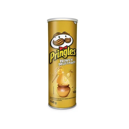 PRINGLES BATATA 158G MOSTARDA E MEL