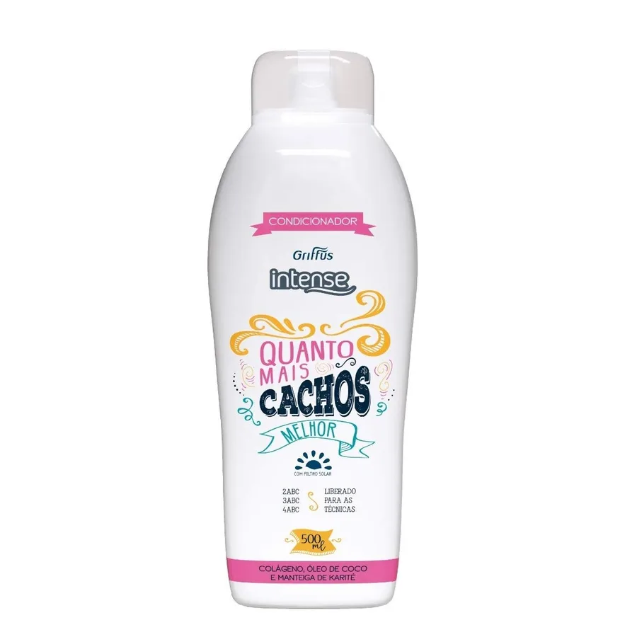 GRIFFUS COND 500ML INTENSE QUANTO + CACHO MELHOR