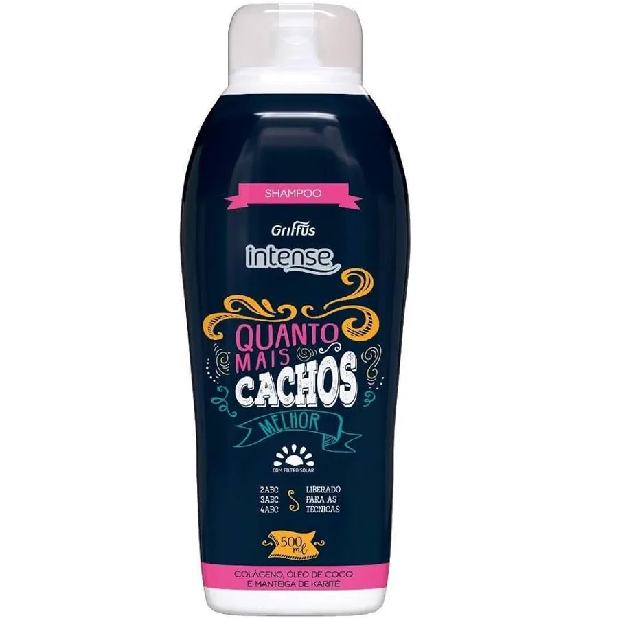 GRIFFUS SH 500ML INTENSE QUANTO + CACHO MELHOR