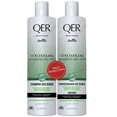 GRIFFUS KIT SH+COND 1L QUERO CURLY STYLING