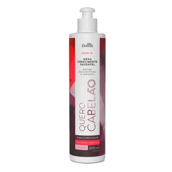 GRIFFUS LEAVE IN 400ML QUERO CABELAO