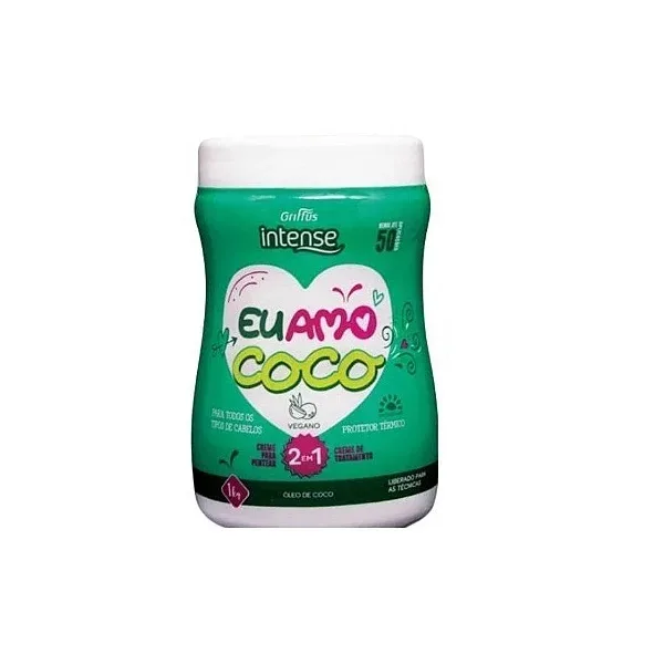 GRIFFUS CR 1KG TRAT INTENSE EU AMO COCO 2X1
