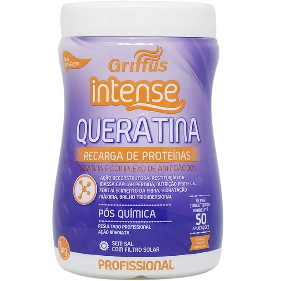 GRIFFUS CR 1KG TRAT INTENSE QUERIDA QUERATINA 2X1