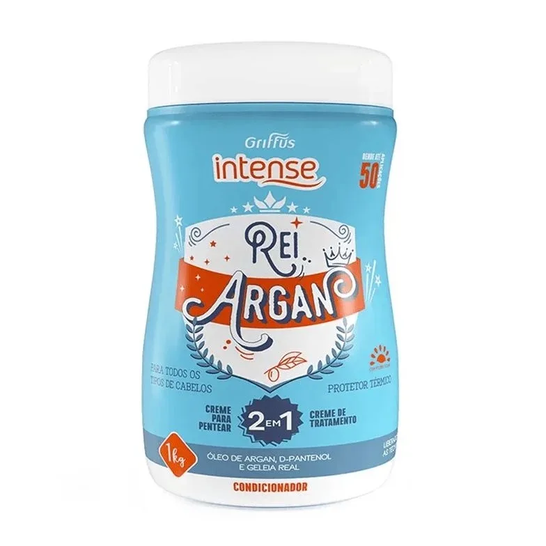 GRIFFUS CR 1KG TRAT INTENSE REI ARGAN 2X1