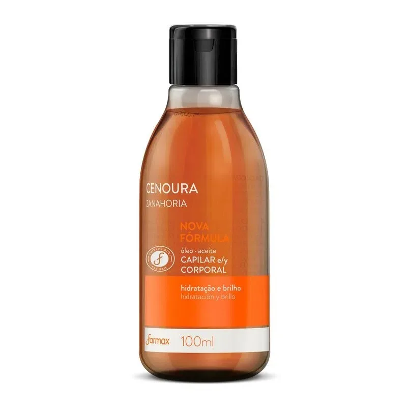 FARMAX OLEO 100ML CAPIL+CORPO CENOURA