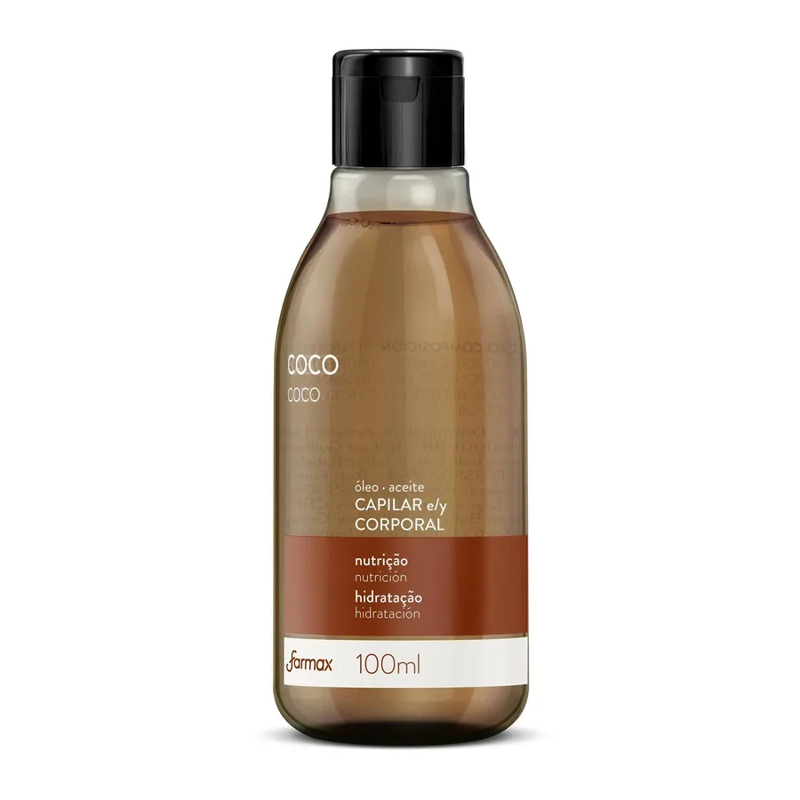FARMAX OLEO 100ML CAPIL+CORPO COCO