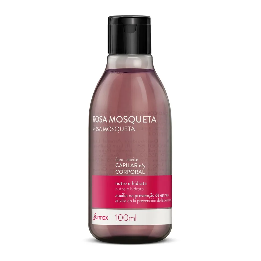 FARMAX OLEO 100ML CAPIL+CORPO ROSA MOSQUETA