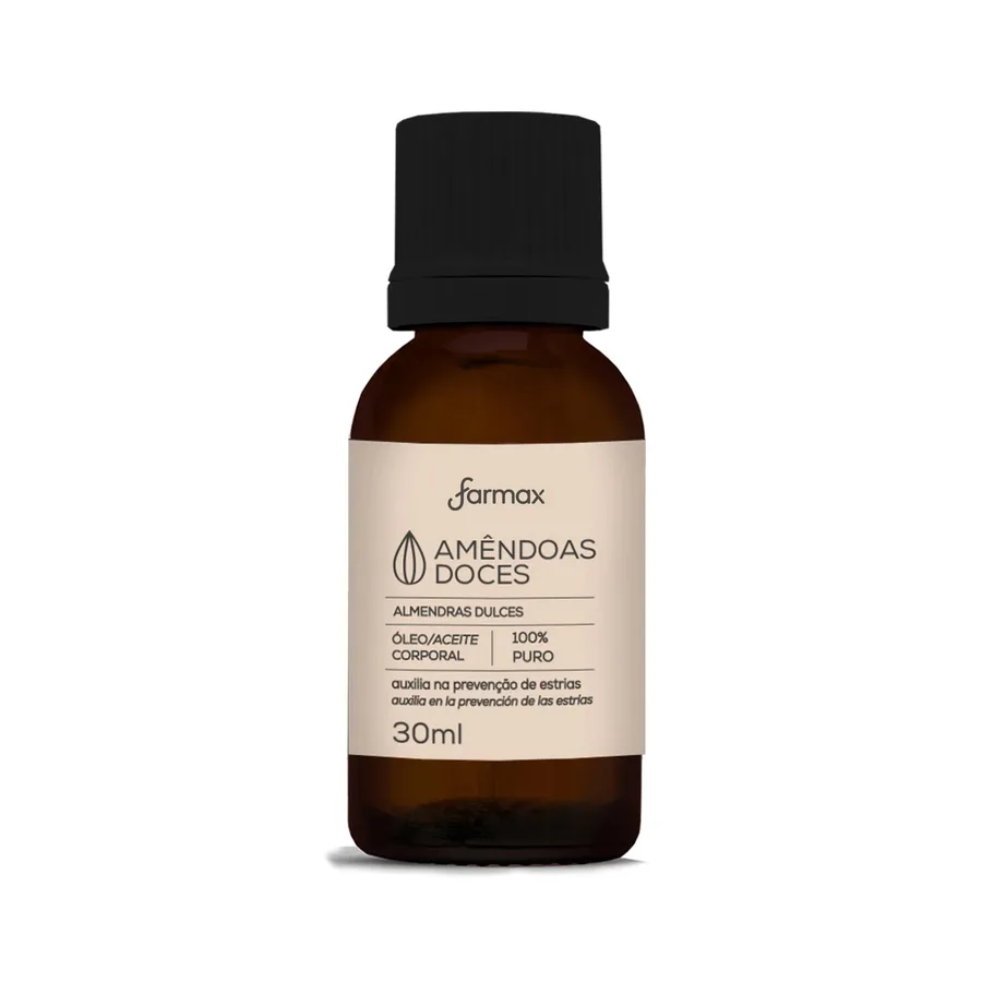 FARMAX OLEO 30ML CAPIL+CORPO AMENDOAS DOCE