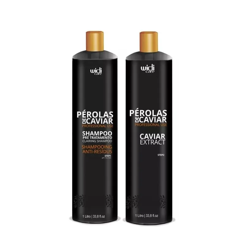 WIDICARE KIT 1L CAVIAR EXTRACT PEROLAS (SH+GLOSS)
