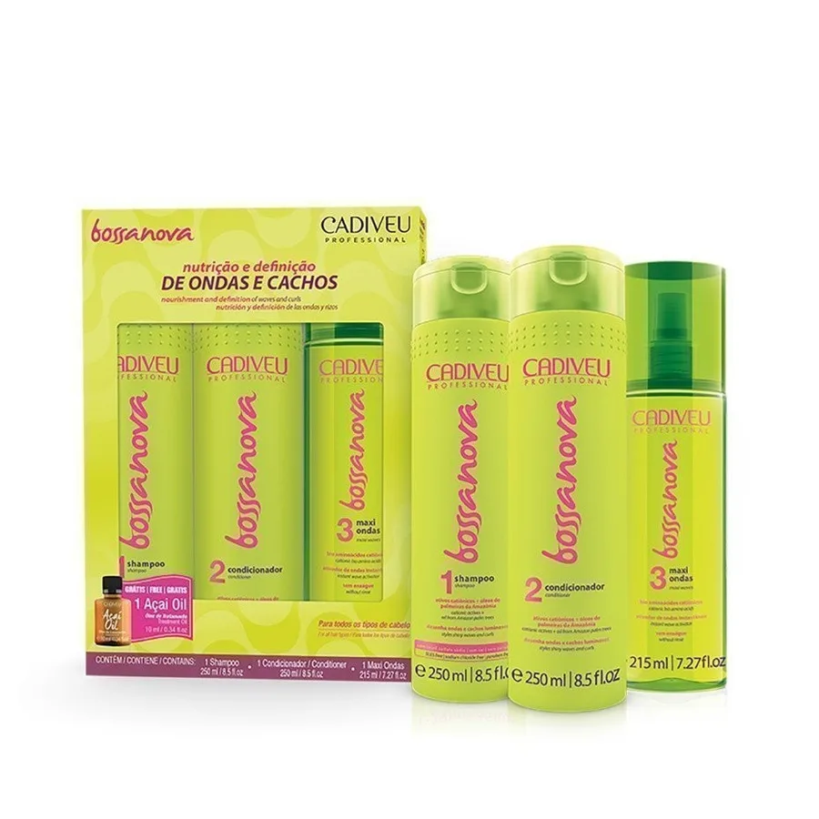 CADIVEU KIT BOSSA NOVA HOME CARE