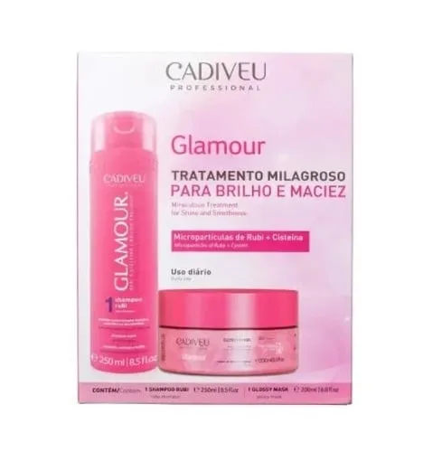 CADIVEU KIT GLAMOUR HOME CARE