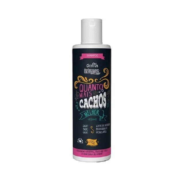 GRIFFUS SH 220ML INTENSE QUANTO+CACHOS MELHOR