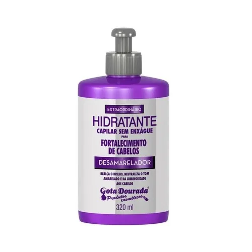 GOTA DOURADA CR 320ML FORTALECIMENTO DESAMARELADOR