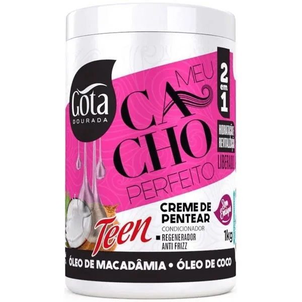 GOTA DOURADA CR 1KG MEU CACHO PERFEITO MACADAMIA