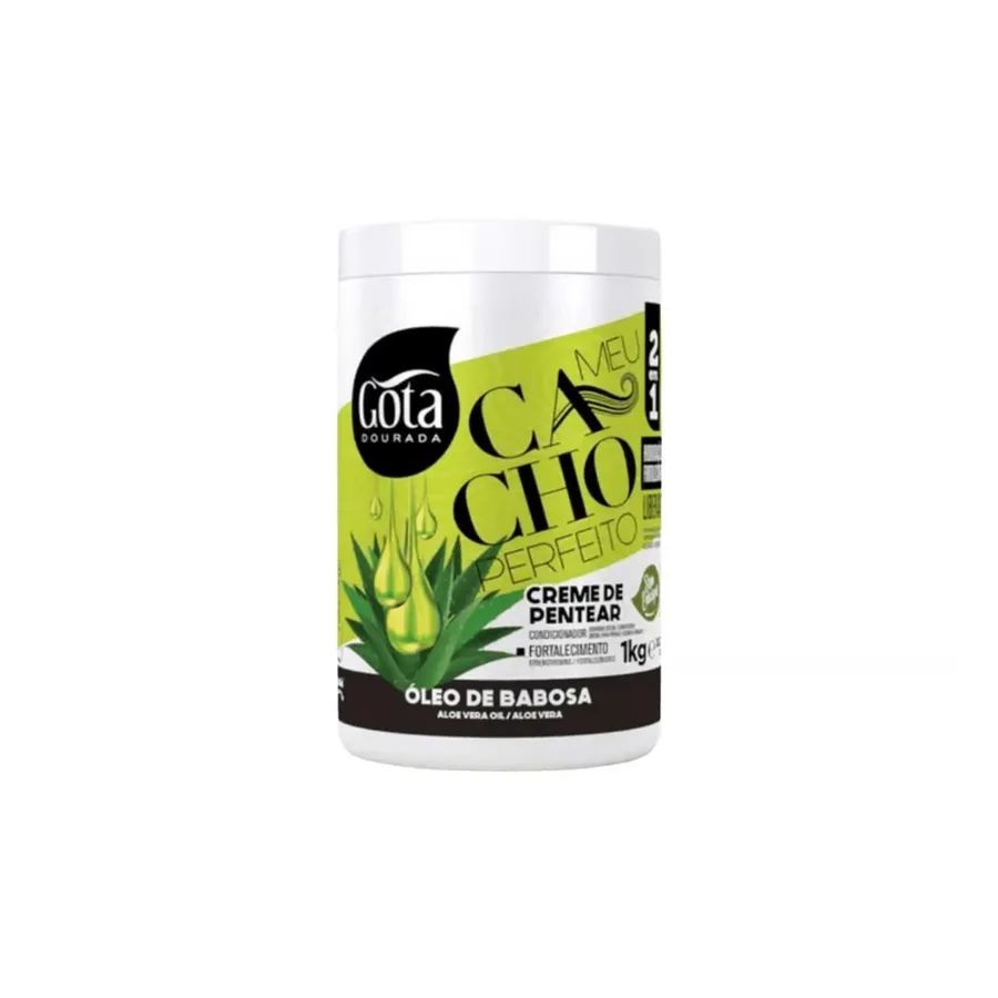 GOTA DOURADA CR 1KG MEU CACHO PERFEITO OLEO BABOSA
