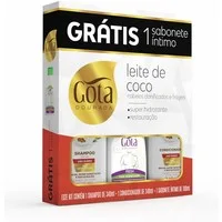 GOTA DOURADA KIT 340ML LEITE COC +SAB INTIMO FRESH