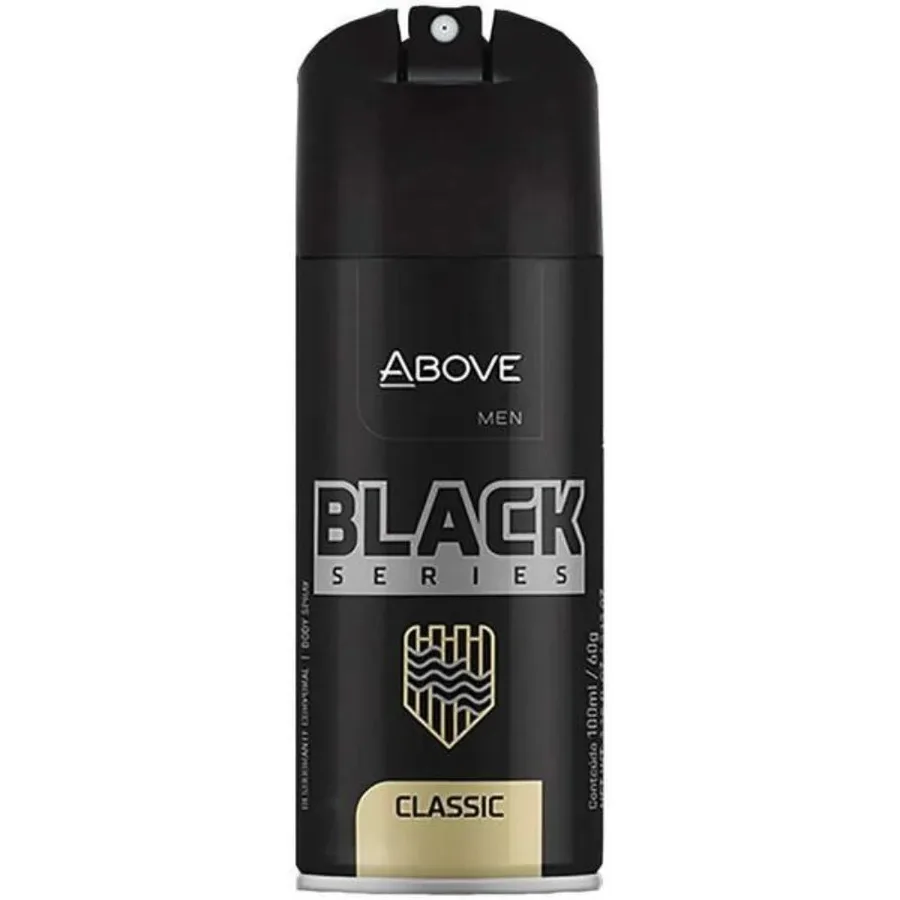 ABOVE AEROSOL 90G MEN BLACK CLASSIC