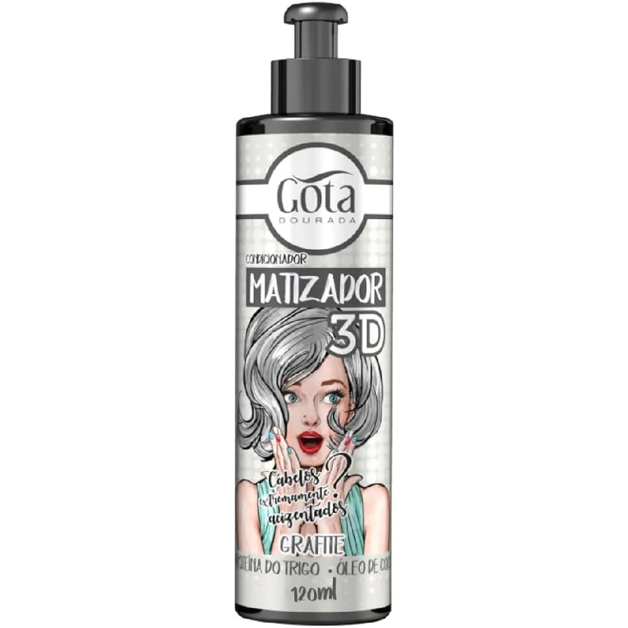 GOTA DOURADA MATIZADOR 120ML GRAFITE