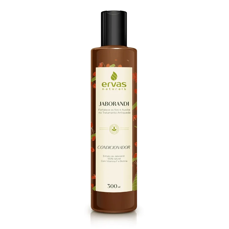 ERVAS NATURAIS COND 300ML JABORANDI