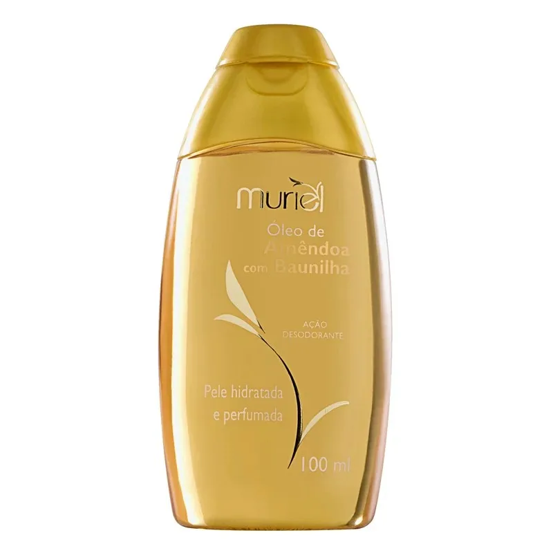 MURIEL OLEO CORPORAL 100ML AMENDOA C/BAUNILHA