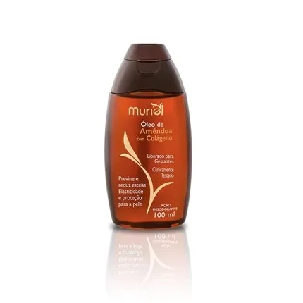 MURIEL OLEO CORPORAL 100ML AMENDOA C/COLAGENO