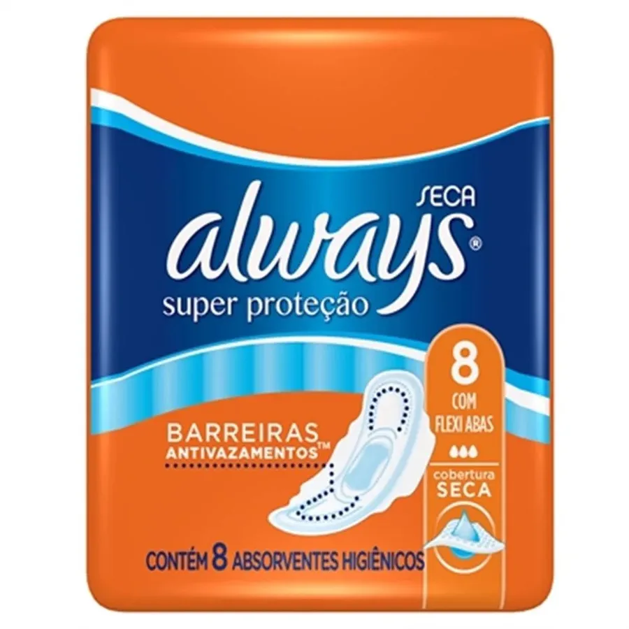 ALWAYS ABS S/ABAS SECA BASICO P 8UN