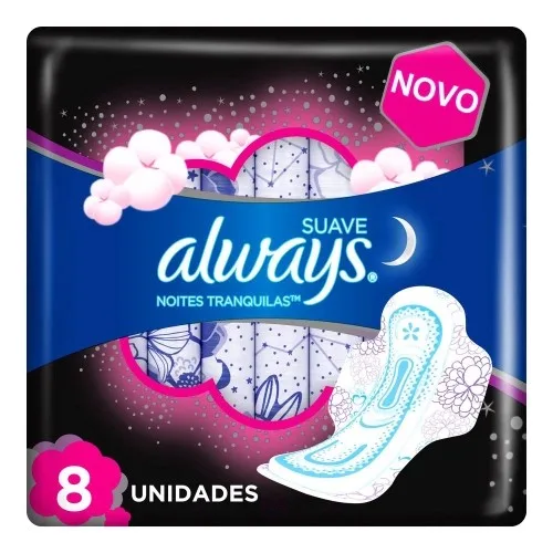 ALWAYS ABS C/ABAS SUAVE NOTURNO G 8UN