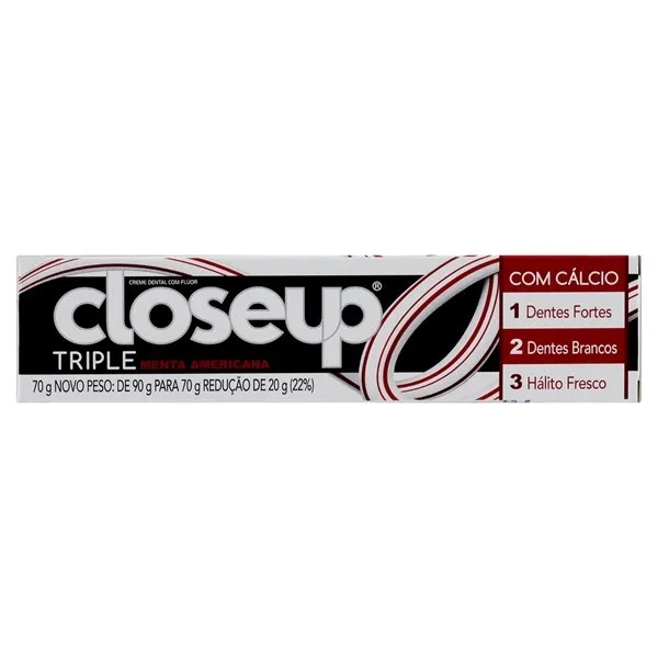 CLOSE UP CR DENTAL 70G TRIPLE MENTA AMERICANA